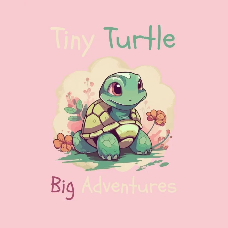 Conception d’aventure de tortue minuscule