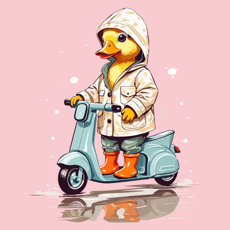 Duck with Roller