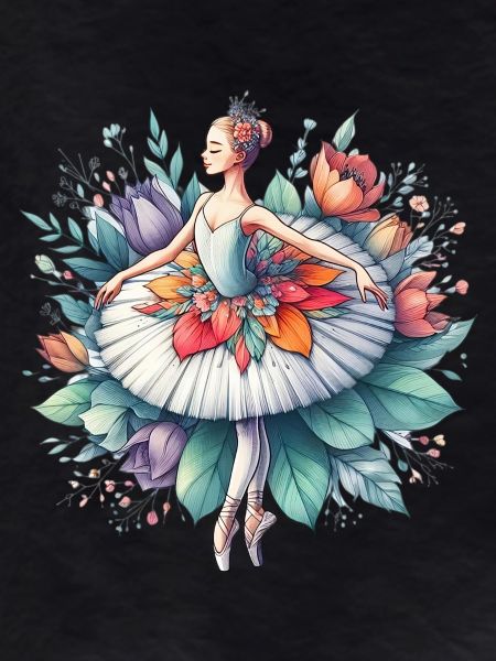 Ballet dancer with tutu
