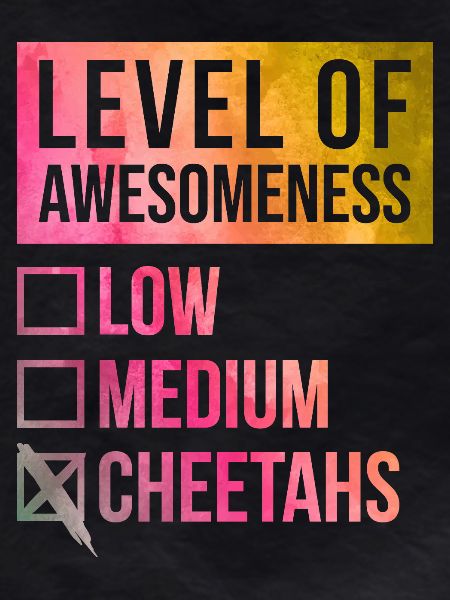 Cheetah Cheetah Cheetah