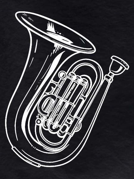 Dessin de tuba