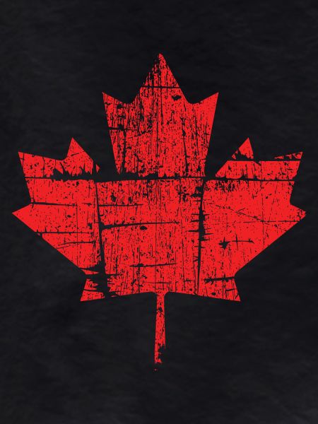 Rustic Wooden Maple Leaf