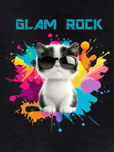 Chat Glam Rock