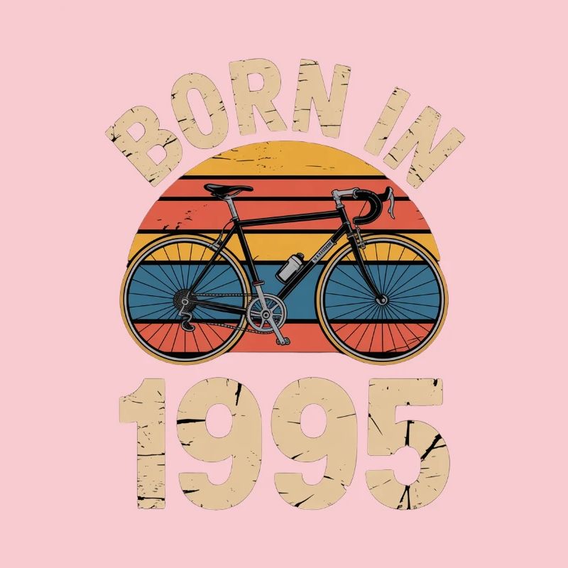 Né en 1995 Retro Bicycle Design