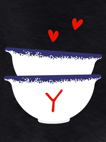 Breton Letter and Bowls