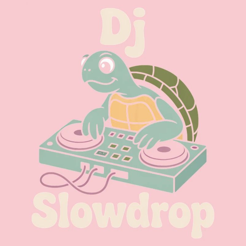 DJ Slowdrop Turtle at the DJ booth