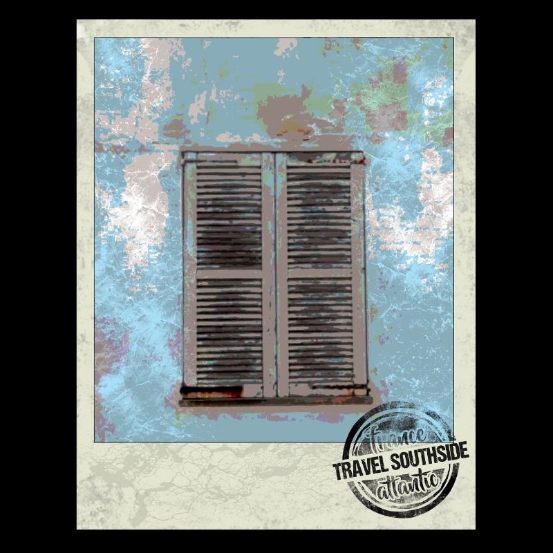 Weathered windows in the southern style