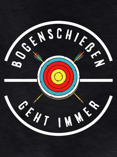 Ich gehe Bogenschießen