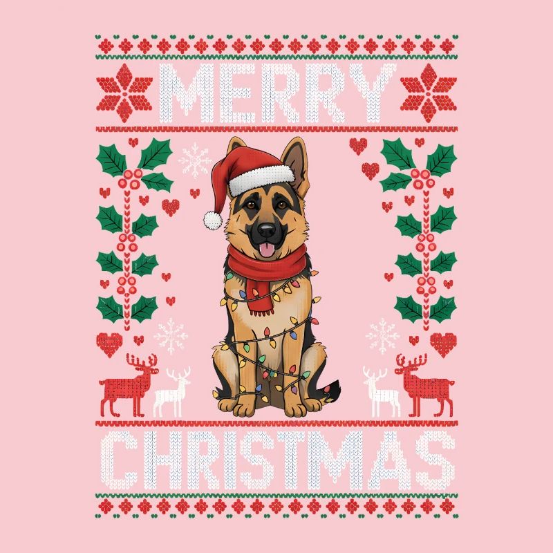 Deutscher Schäferhund Weihnachten Geschenk Xmas