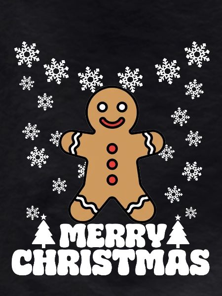 Gingerbread Christmas Merry Christmas