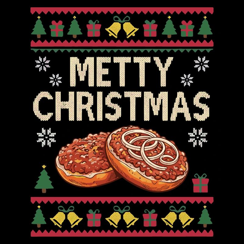 Funny Mett Christmas Gift Mettbrötchen