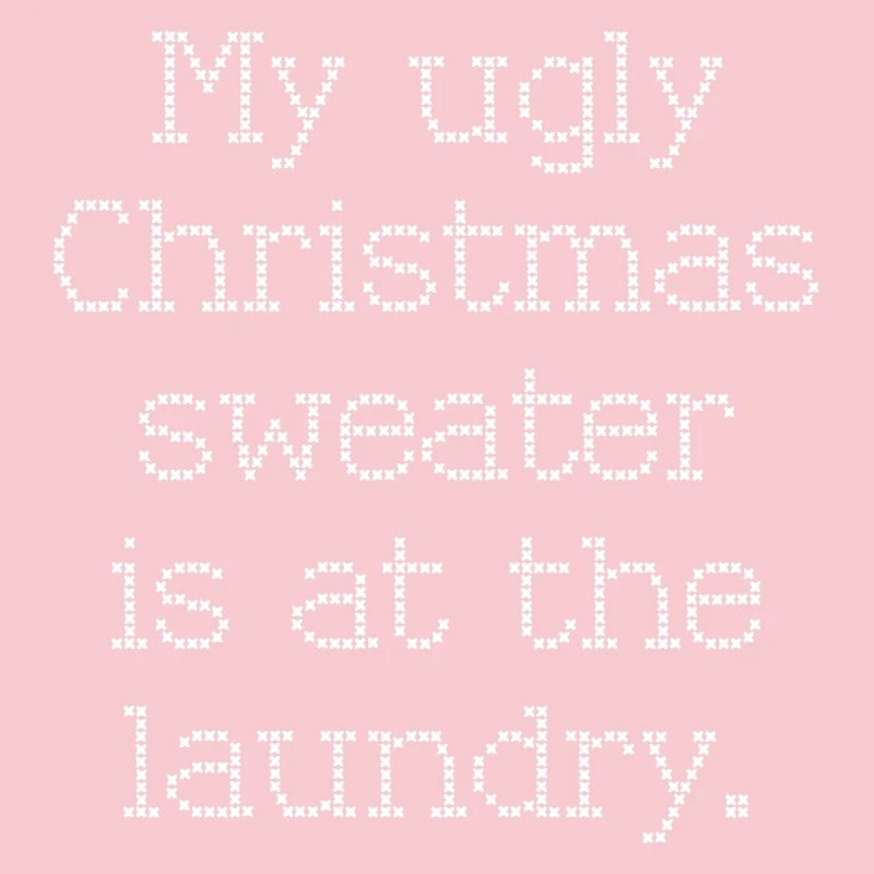 Lustiger Weihnachtspullover 