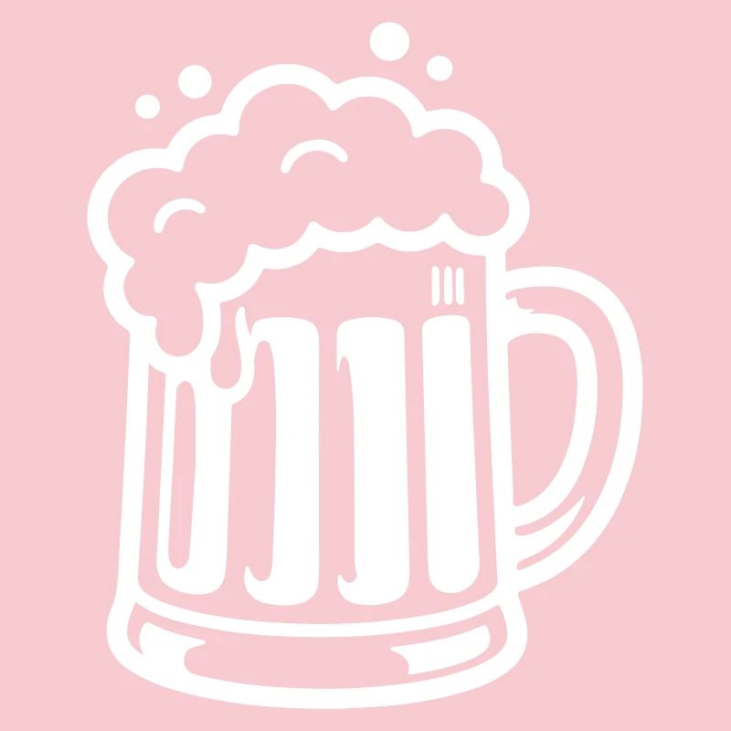 Bierkrug Comic Bier