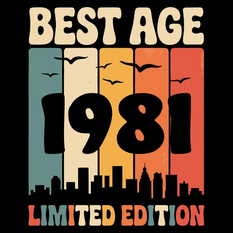 1981 Retro Birthday 1981 Vintage 1981