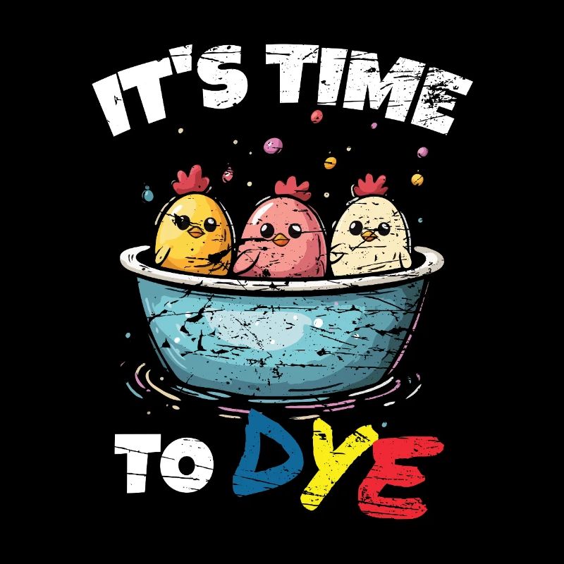 Easter Eggs Dyeing Easter Eggs