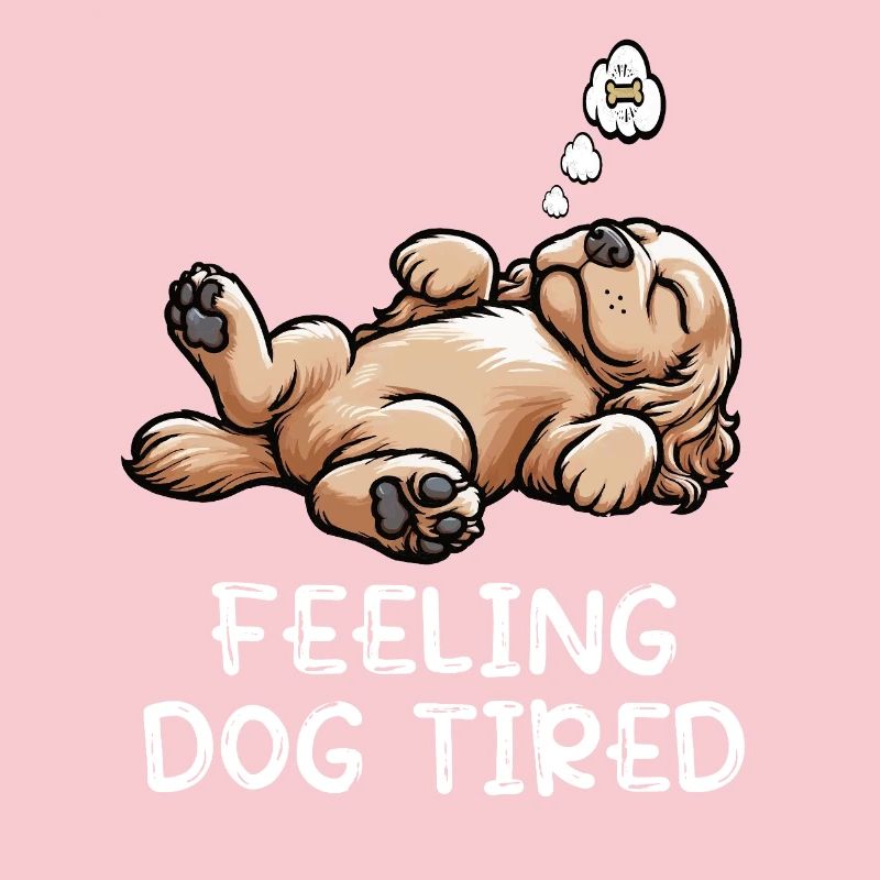Feeling Dog Tired Cocker Spaniel Cockerhund Cocker
