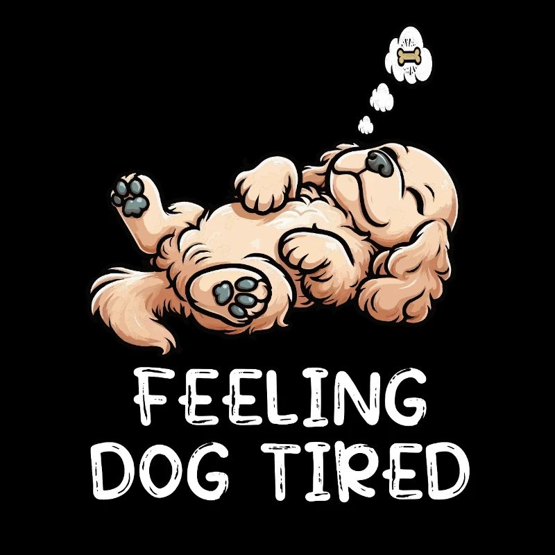 Feeling Dog Tired Cocker Spaniel Cockerhund Cocker