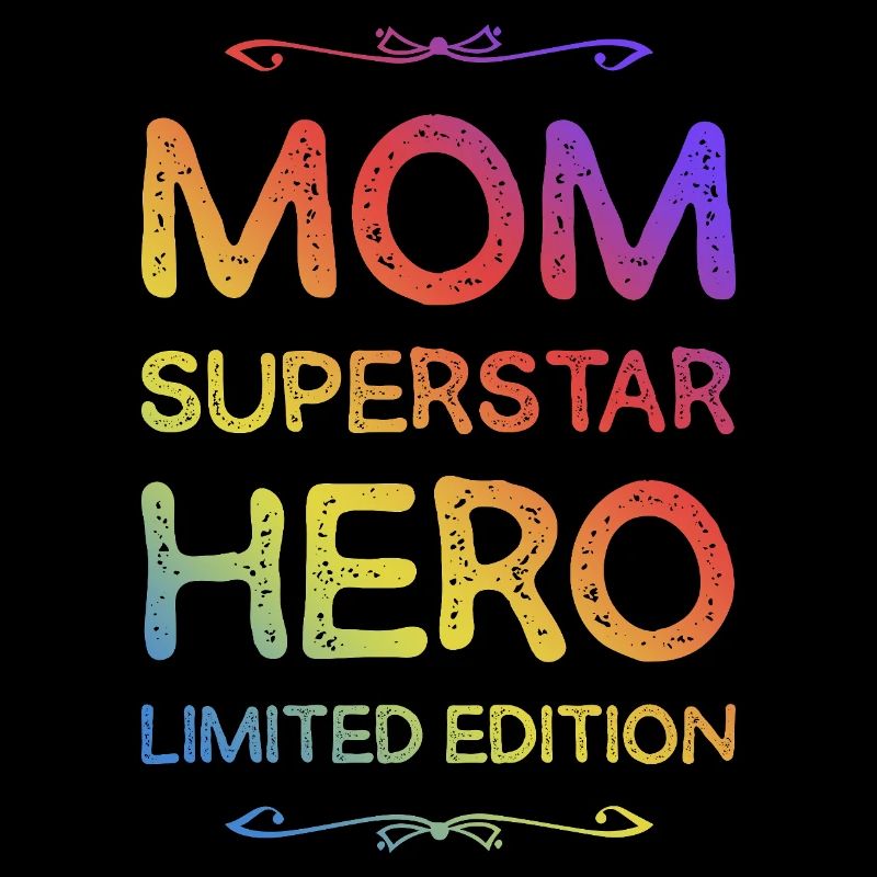 Beste Mom Mama Heldin Spruch Mutter