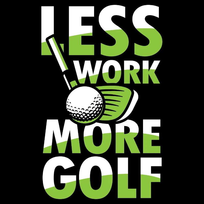 Rente Ruhestand Less Work More Golf für einen