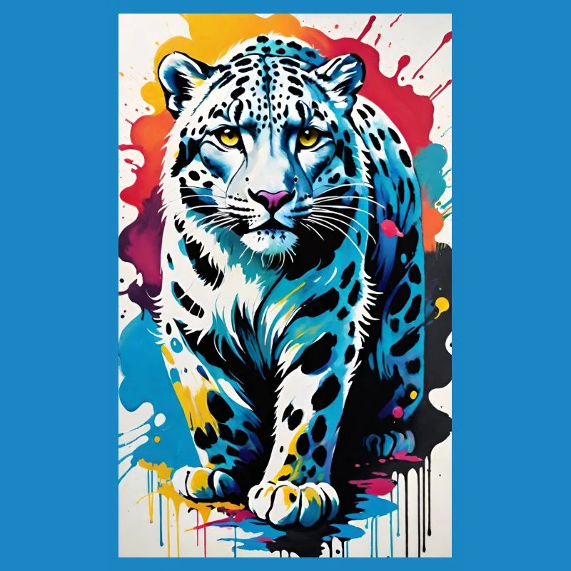 Schneeleopard | Leopard | Raubtier