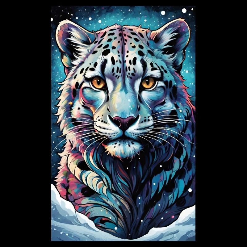 Schneeleopard | Leopard | Raubtier