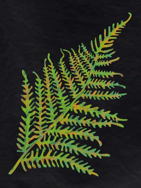 Fern leaf motif
