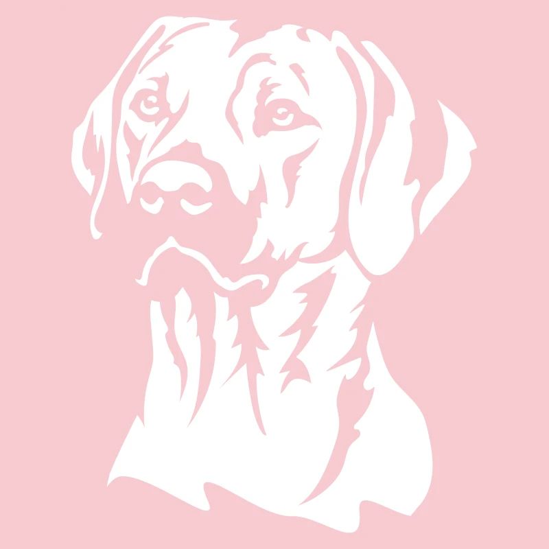 Rhodesian Ridgeback Head « Black Edition »
