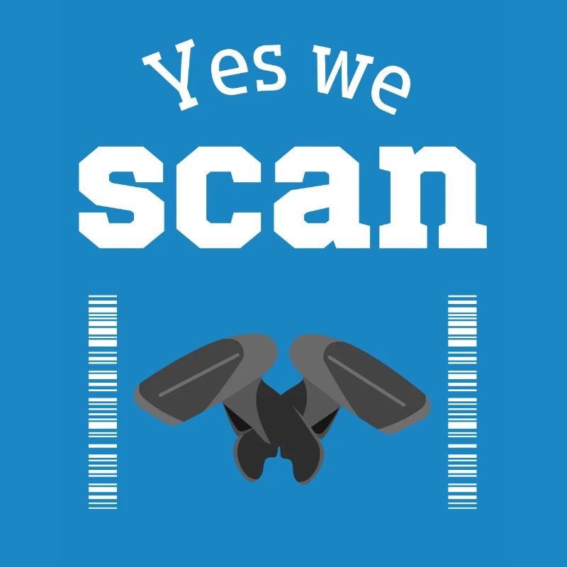 Oui, nous scannons, scanner, code-barres