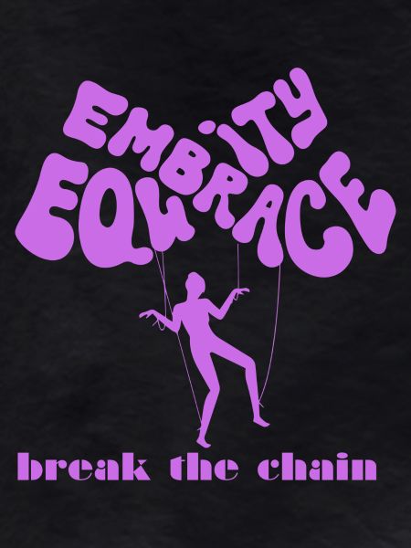Empowerment Illustration with Balloon Slogan