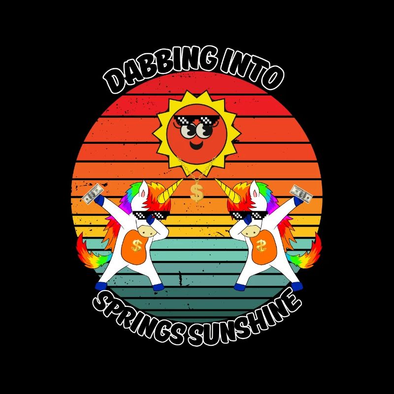 Dabbing into Spring's Sunshine