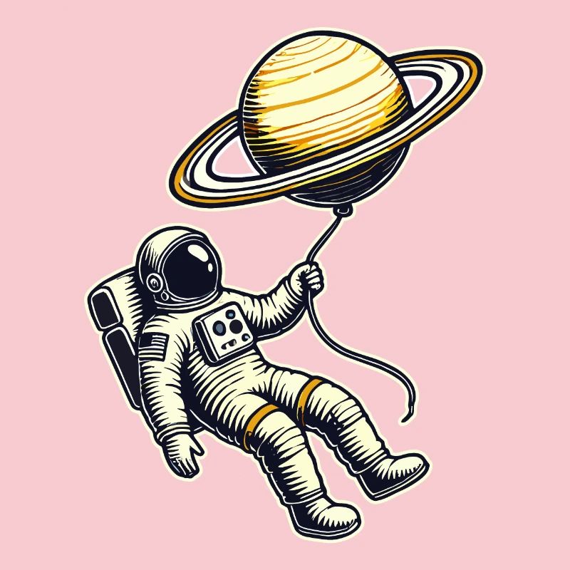 Flotter avec Saturne – Conception d’un ballon astronaute