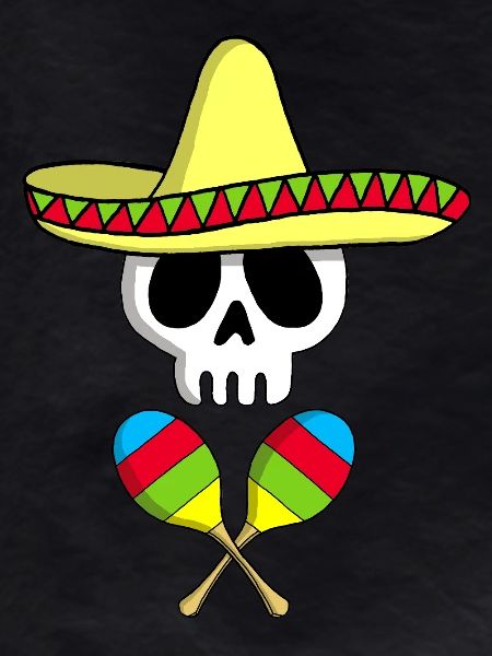 Mexikanischer Schädel