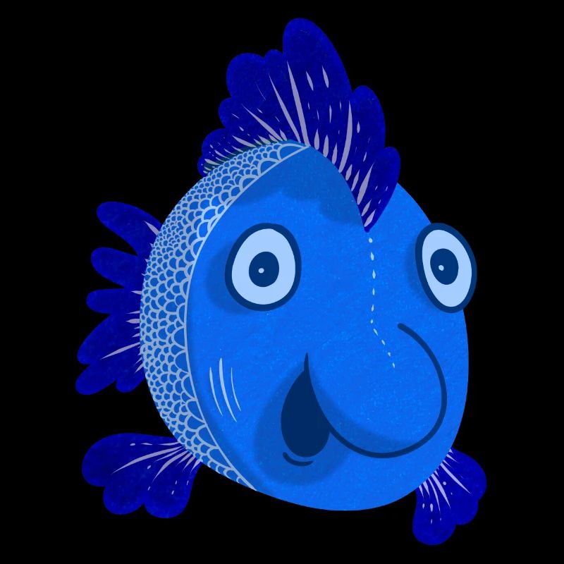 Poisson bleu