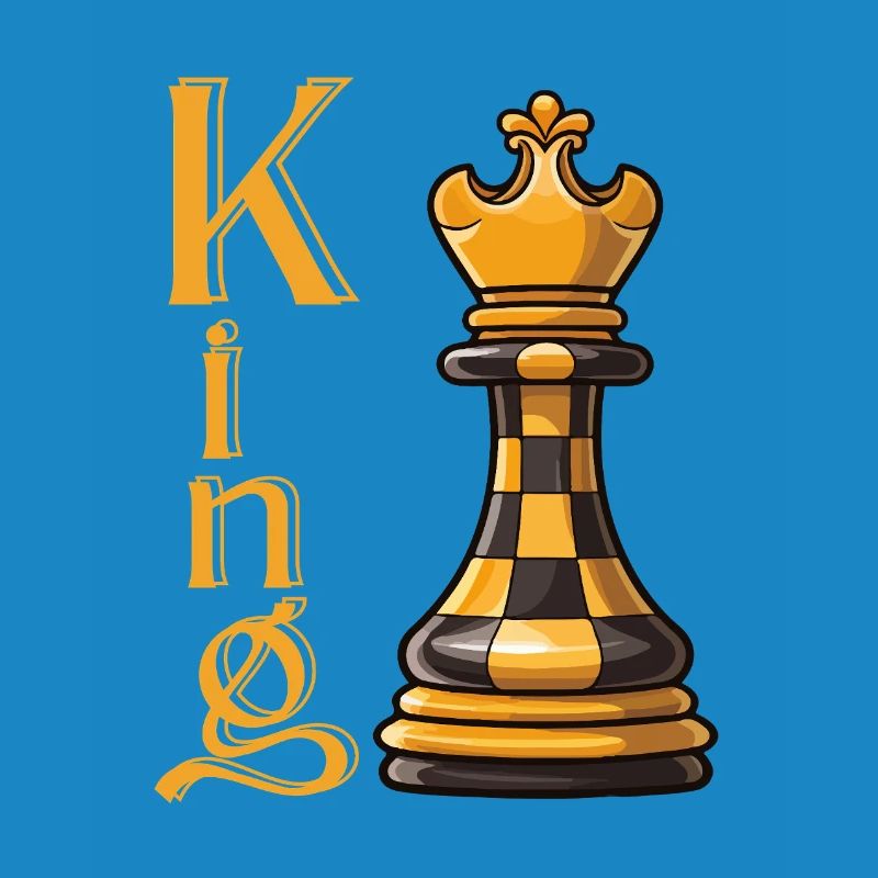 Roi des échecs Élégance