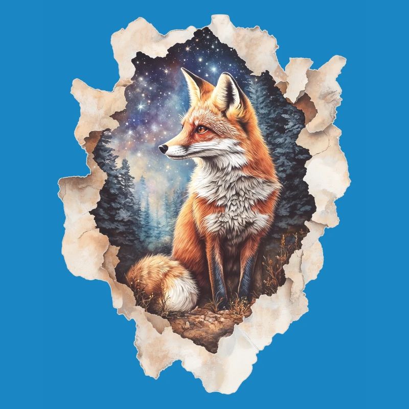 Fox Starry Sky