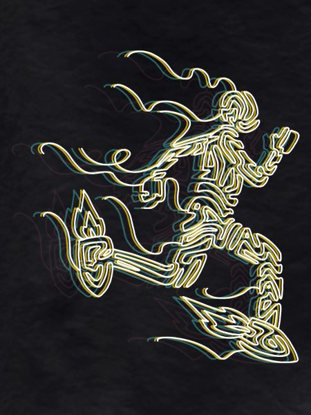 Stylized Rocket Runner