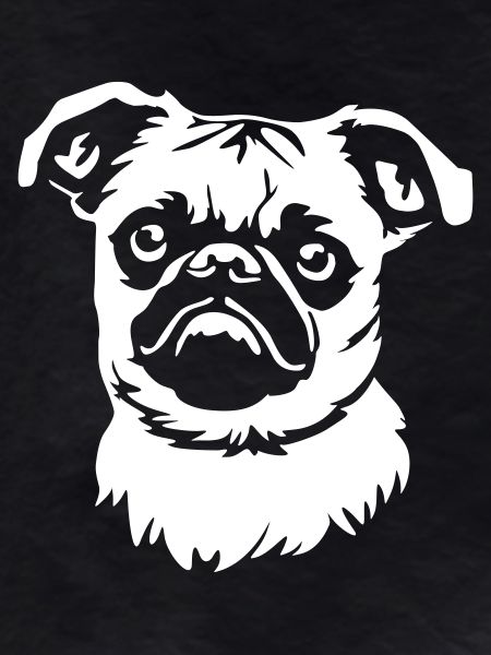 Brussels Griffon Head "Black Edition"
