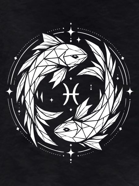 Pisces Symbol – Gentle & Modern