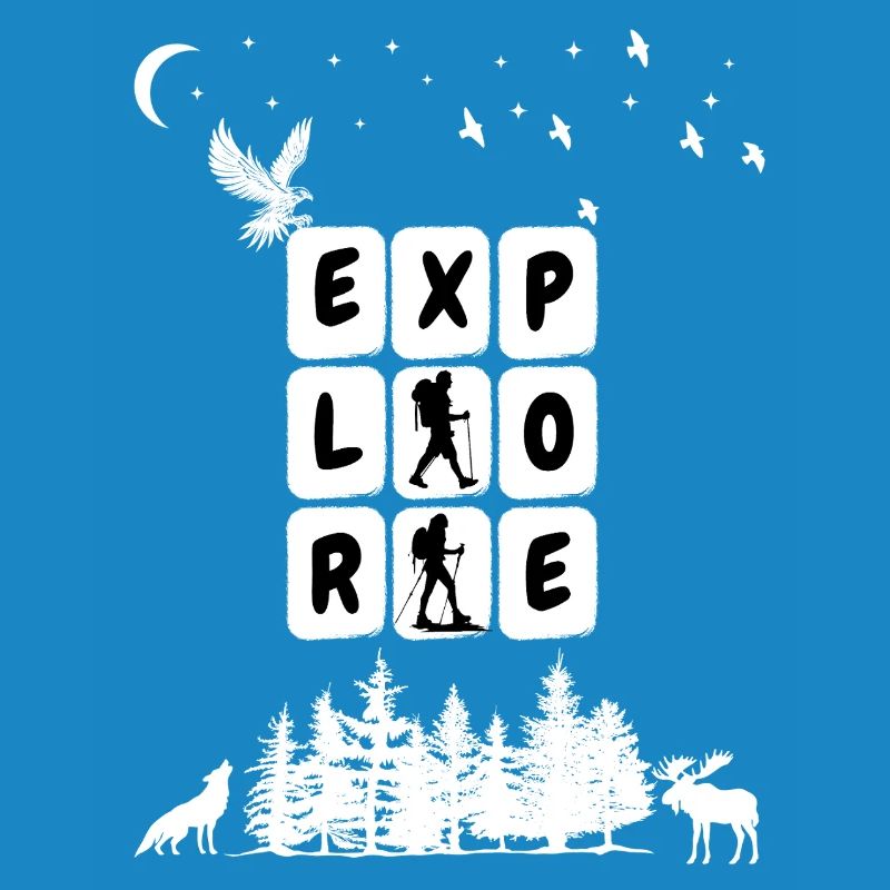 Explore Camping Graphic
