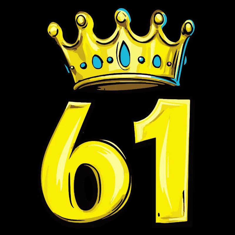 61 Number Jersey Crown