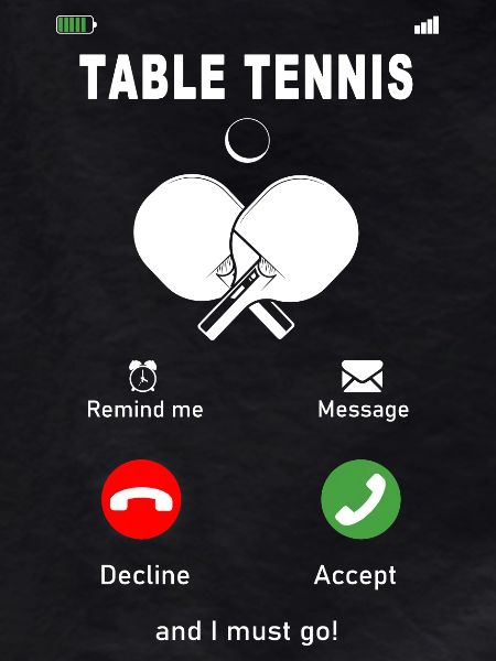 Table tennis is calling