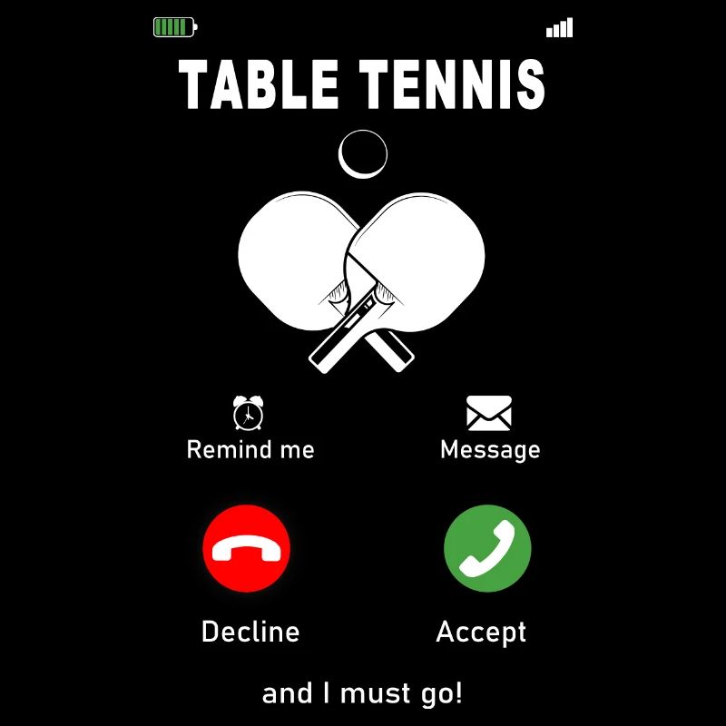 Table tennis is calling