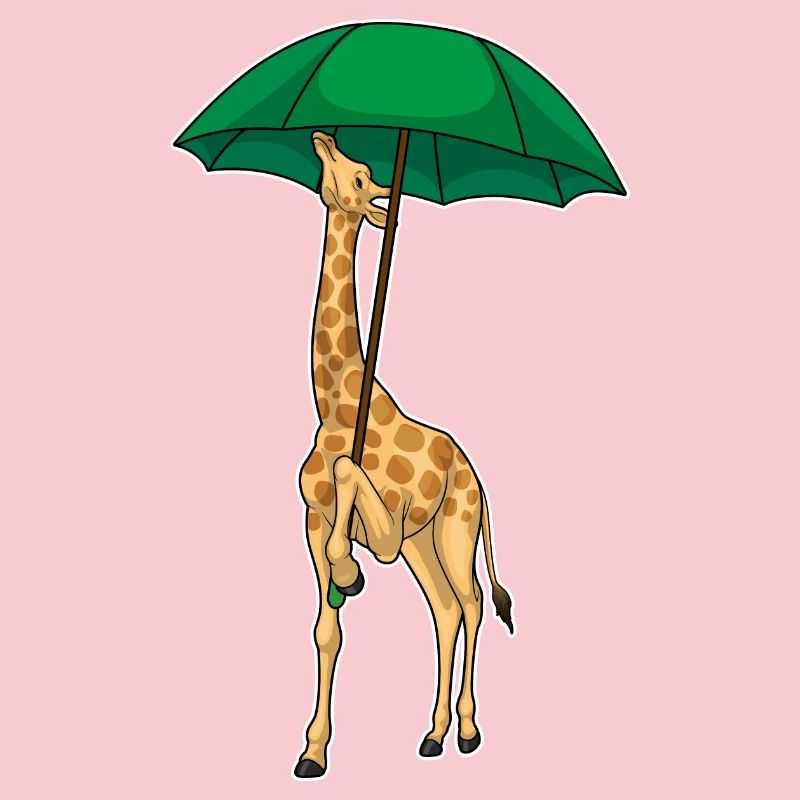 Giraffe Rain Umbrella