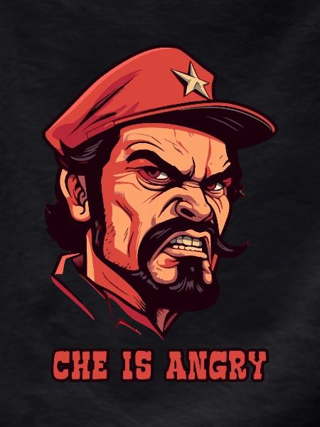 Che is angry
