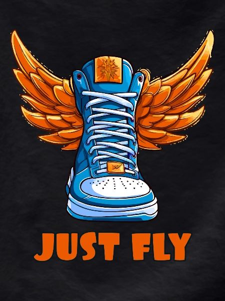 Sneaker sneaker with wings