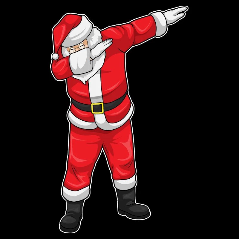 Père Noël Noël Hip Hop Dance Dab
