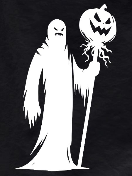 Scary Magic Halloween Pumpkin