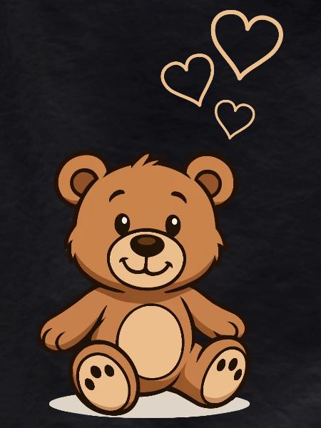 Teddybaer Comic Love