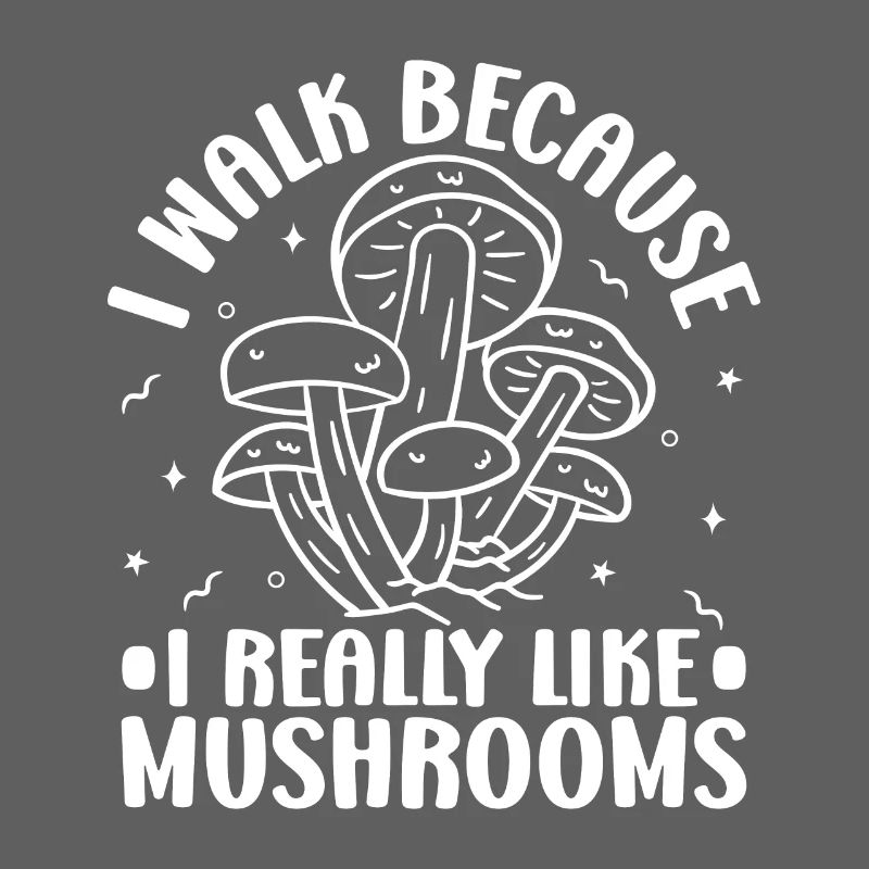 Morilles Je marche parce que j’aime les champignons