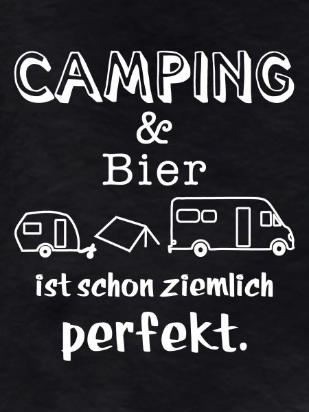 camping und bier